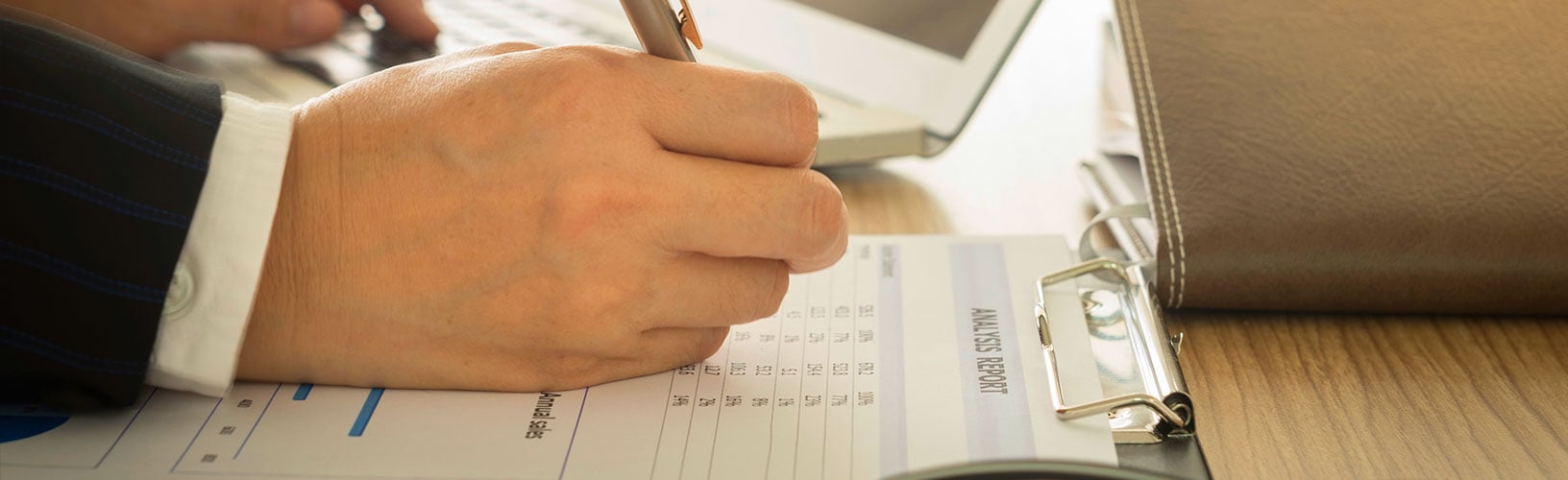 Performing internal and external audits 